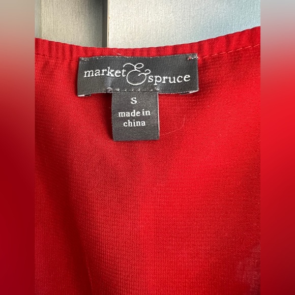 Market & Spruce Women’s S Midi Dress Floral Embroidered Boho Chic - Picture 3 of 14